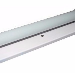 Listón 1x40w Porta Tubo Led Blanco Chapa 240cm Oferta!!