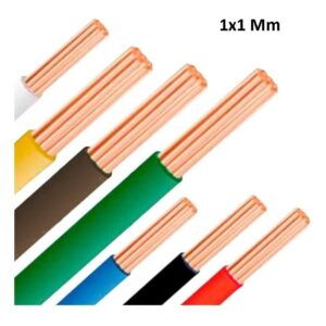 Cable Unipolar 1 Mm X Mts 100% Cobre