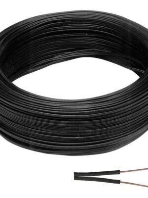 Cable Paralelo Bipolar Trefilcon Negro 2×1 Mm
