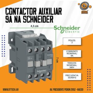 Contactor Auxiliar 9a 3p 380v Na Schneider