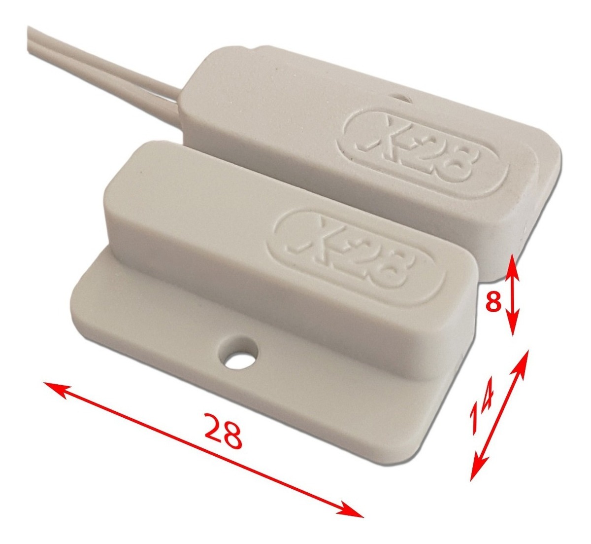 Sensor Micro Magnetico Alarma Puerta Ventana X28 Alarmas – Ottech