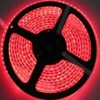 Rollo Tira Led 5050 Rojo Exterior 24v 14.4w X Mt Camion