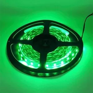 Rollo Tira Cinta 5 Mts Led 5050 Verde Exterior Ip 65 Oferta