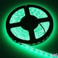 Rollo Tira Cinta 5 Mts Led 5050 Verde Exterior Ip 65 Oferta