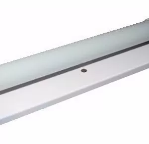Listón 1x40w Porta Tubo Led Blanco Chapa 240cm Oferta!!
