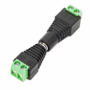 Ficha Plug Hembra 5.5 X 2.1mm Bornera Led Camaras Cctv X 10