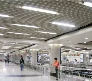 Listón 1x40w Porta Tubo Led Blanco Chapa 240cm Oferta!!