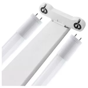 Liston Doble + 2 Tubo Led 18w 120cm