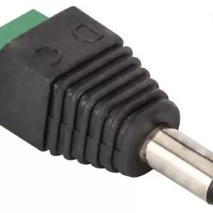 Ficha Plug Macho 5.5 X 2.1mm Bornera x10