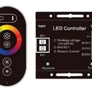 Controladora Led Rgb Touch Tactil Radio Frecuencia Rf 18a