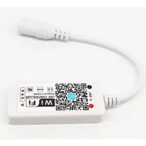 CONTROLADORA LED WIFI RGBW AUDIORITMICA APP CELULAR 12A