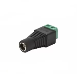 Ficha Plug Hembra 5.5 X 2.1mm Bornera x10