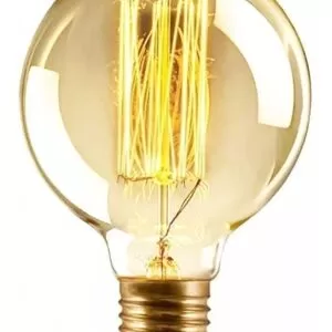 Lampara Filamento Carbono Vintage 24w Dimerizable G95