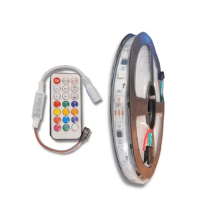 Tira Led Pixel Colores Sumergible 48 Led X Mt + Controladora