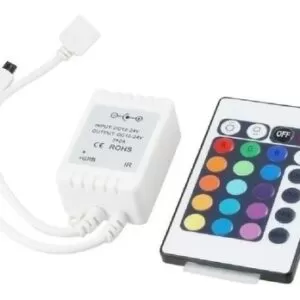 Controladora Led Rgb 24 Teclas Botones 6a Control Remoto
