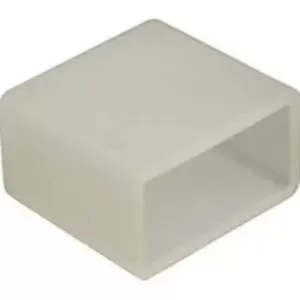Conector Final Tapa Silicona 14x10mm Para Tira Led X 10 Un.